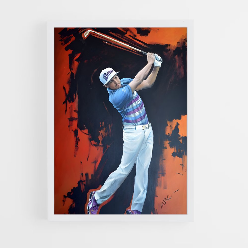 Poster Rickie fowler – affiche Golf (vue 3)